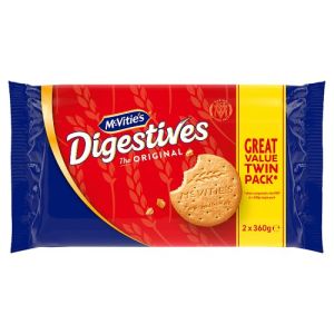 Mcvities Digestives Twin Pack 2X360G