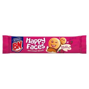 McVities BN Happy Faces Jam & Cream 165g