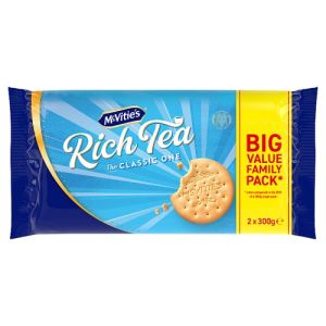 Mcvities Rich Tea Twin Pack 2X300G