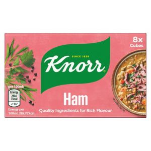 Knorr Stock Cubes 8S Box  Ham 80G