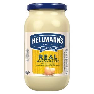 Hellmans Mayonnaise Jar  Real 400G