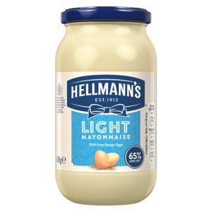 Hellmans Mayonnaise Jar Light 12x400g