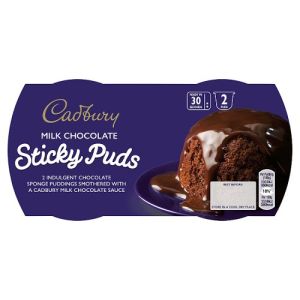 Cadbury Chocolate Sponge Pudding 2X95g