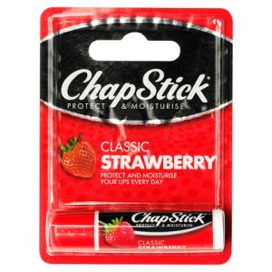 Chapstick Lip Balm 12g Strawberry Blister Pack