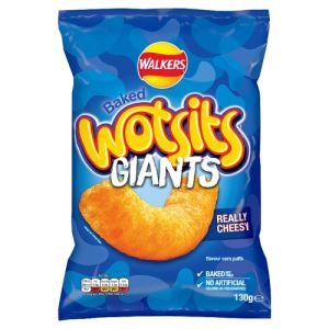 Walkers Wotsits Giants Really Cheesy 130g