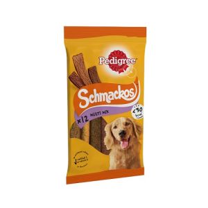 Pedigree Schmackos Dog Treats Multi 12Stk