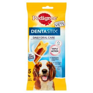 Pedigree DentaStix Daily Dental Chews Medium 128g