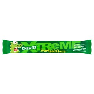 Chewits Xtremely Sour Apple Sticks 24X1