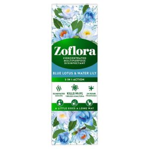 Zoflora Disinfectant Blue Lotus & Waterlilly (New) 250ml