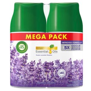 Air Wick Freshmatic Refill 250ml Purple Lavender Meadow (Twin Pack)