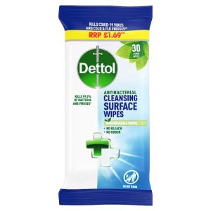 Dettol Biodegradable Surface Wipes Original £1.69 30s