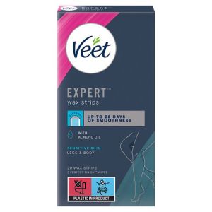Veet Expert Leg Wax Strips 20s