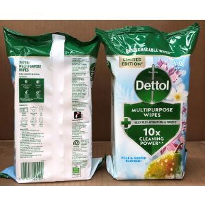 Dettol Wipes 110s Pear & Blossom (EXP 09/2027)