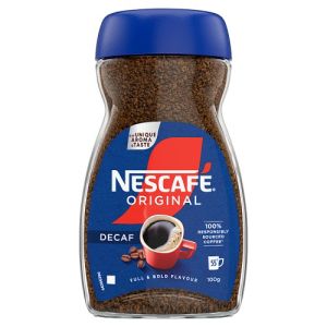 Nescafe Original Decaffeinated Coffee 100g