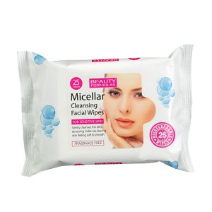 Beauty Formulas Micellar Biodegradable Wipes 25s