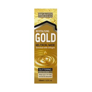 Beauty Formulas Gold Revitalising Gel Mask 100Ml