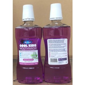 Active Cool Kids Mouthwash 500ml