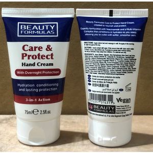 Beauty Formulas Care & Protect Hand Cream 75ml