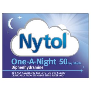 Nytol One A Night Tablets 50Mg 20S
