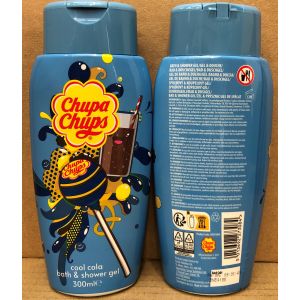 Chupa Chups Bath & Shower Gel 300ml - Straight Bottle - Cola