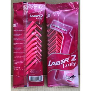Laser II Disposable Razors Lady 10s