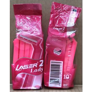 Laser II Disposable Razors Lady 10s