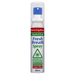 Dentiplus Dentiplusfreshmint Breath Spray Alcohol Free 25Ml