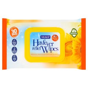 Nuage Hayfever Relief Wipes 30Pk