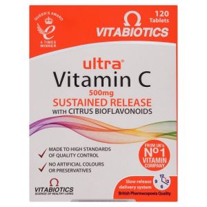 Vitabiotics Ultra Vitamins Tablets Vitamin C 500Mg 120S