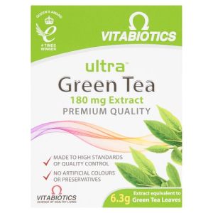 Vitabiotics Ultra Green Tea Tablets  30