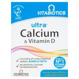 Vitabiotics Ultra Calcium & Vitamin D Tablets 30