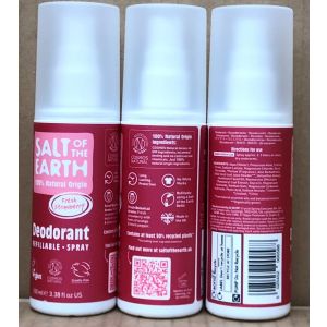 Salt of the Earth Fresh Strawberry Deodorant Refillable Spray 100ml