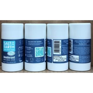 Salt of the Earth Ocean & Coconut Natural Deodorant Stick - refillable  84g