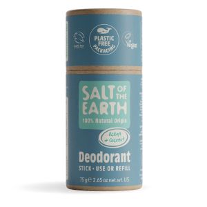 Salt of the Earth Ocean & Coconut Deodorant Stick - Use or a Refill 75g