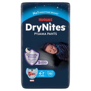 Huggies Drynites Boy 4-7 Years 10
