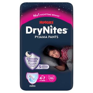 Huggies Drynites Girl 4-7 Years 10