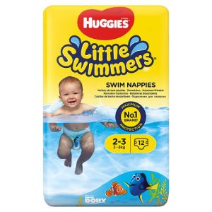 Huggies 12Pcs Little Swimmers Size 2-3 DiapersUK/HB/FR/DE/IT/NL/ES/PT/UA/PL/HU/LV/EE/CZ/SK/RO/RU