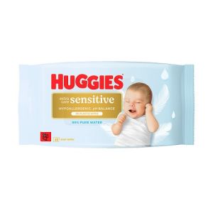 Huggies Baby Wipes 48s Extra Care Sensitive