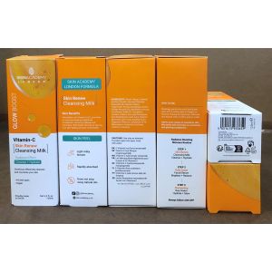 Skin Academy London Glow Boost Skin Renew Cleansing Milk 125ml