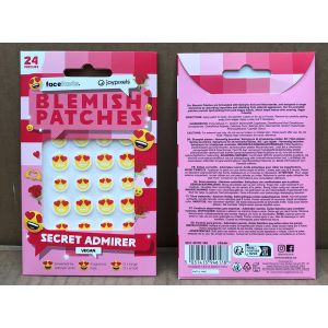 Face Facts x JoyPixels Blemish Patches - Secret Admirer