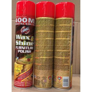 Xanto Wax & Shine 400ml Furniture Polish Nat Orig