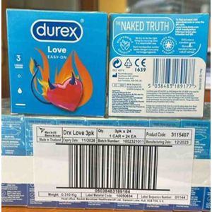 Durex Condoms 3s Love