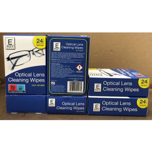 Easy Read Lens Cleaning Wipes 24pk