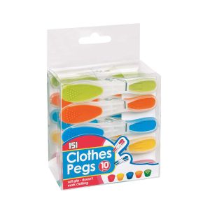 151 Hardware Clothes Pegs 10Pk