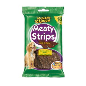 Meaty Strips With Lamb & Rice - 18 Strips