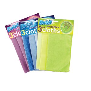 Duzzit Microfibre Cloth 3Pk