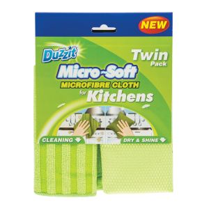 Duzzit Micro-Soft Kitchen Cloth 2Pk