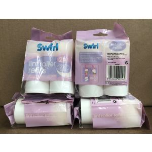 Swirl Lint Roller Refills 2 X 60