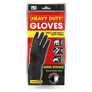 151 Hardware Heavy Duty Rubber Glove Large 1Pk