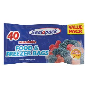 Sealapack 40Pk Food & Freezer Bags
